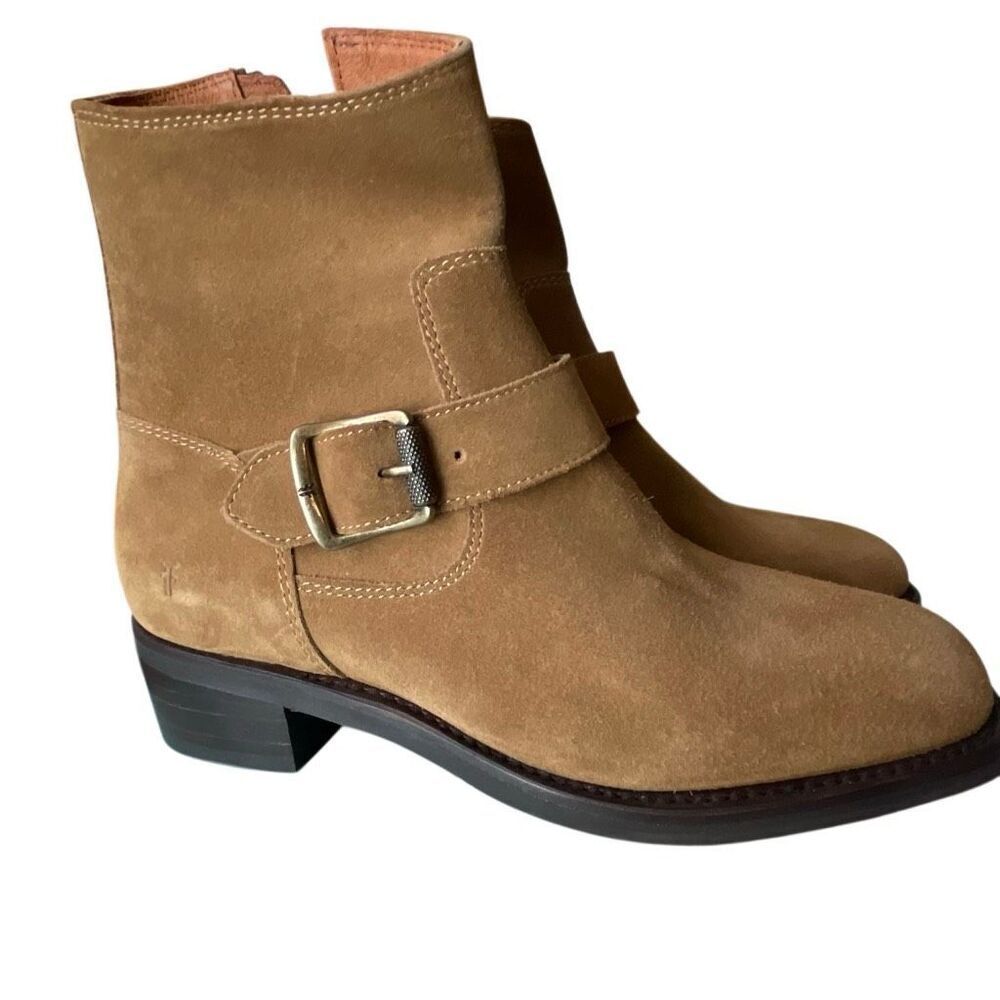 Frye Hannah Engineer Short Boot Women’s Sueded Boot